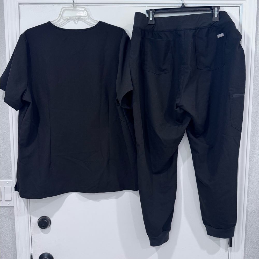 Figs Technical Collection Womens Scrub Set XXL Black - Picture 5 of 15